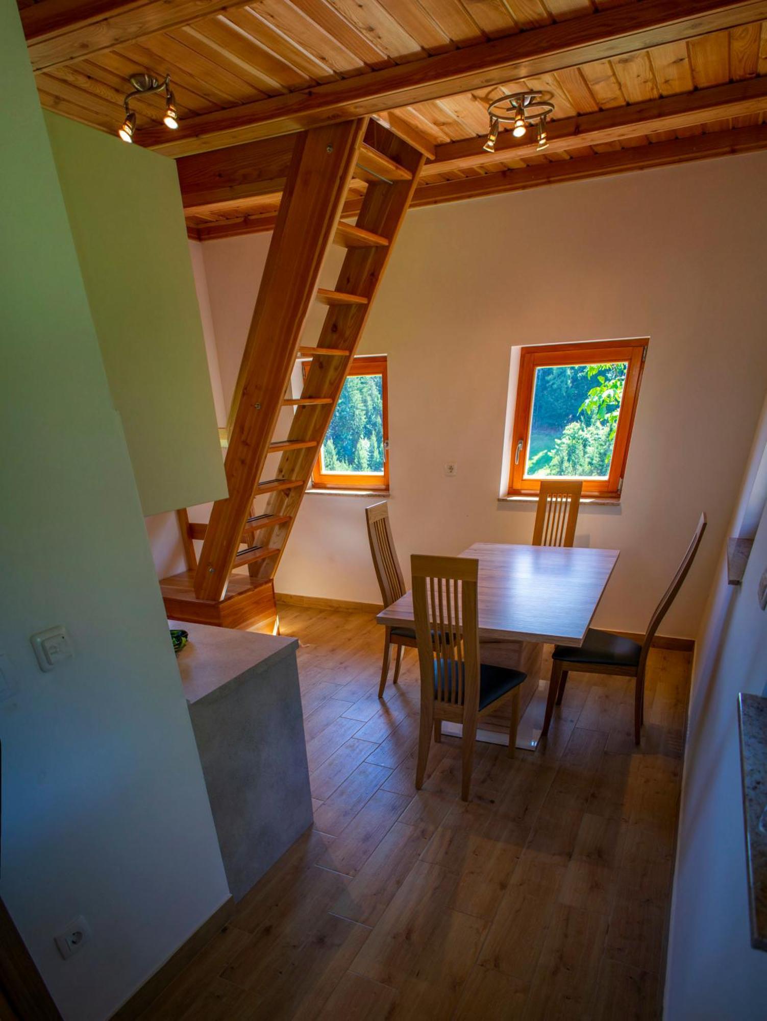 Wooden Chalet - Homestead Vrhovc Zelezniki Buitenkant foto